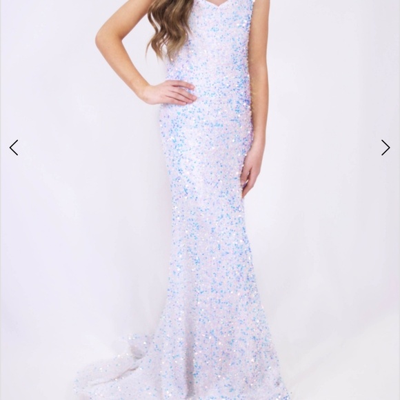 Ava Presley Glam Pageant Prom Dress size 10 - Picture 8 of 11